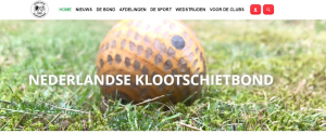 Voorbeeld van de nieuwe website